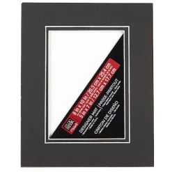 Outlet ❤️ 8" x 10" Double Mat By Studio Décor®, 5" x 7" Opening by Studio Decor 🛒 -Studio Decor shop 083922