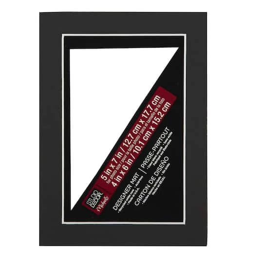 Cheapest π 5" x 7" Mat By Studio Décor®, 4" x 6" Opening by Studio Decor π 2 Cheapest π 5" x 7" Mat By Studio Décor®, 4" x 6" Opening by Studio Decor π - Image 2