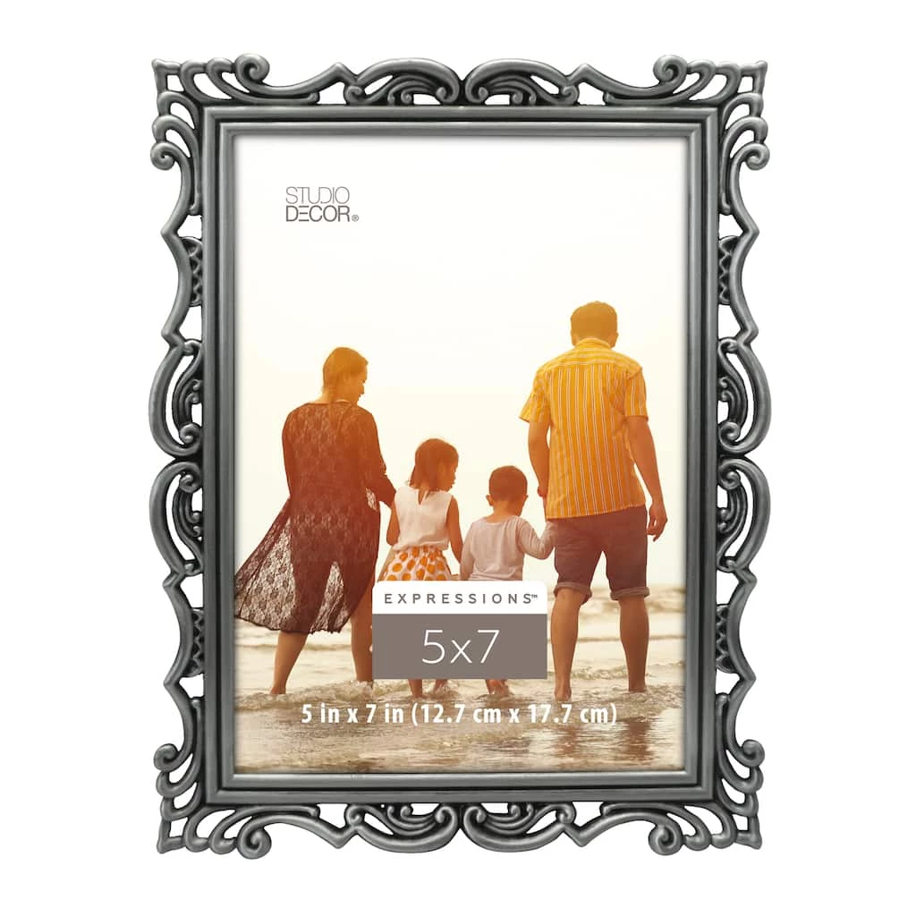 Flash Sale π 12 Pack: Pewter Ornate 5" x 7" Frame, Expressions™ by Studio Décor® by Studio Decor 𧨠1 Flash Sale π 12 Pack: Pewter Ornate 5" x 7" Frame, Expressions™ by Studio Décor® by Studio Decor π§¨