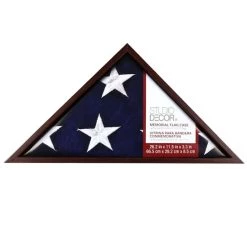 Cheapest 🎉 Oak Memorial Flag Case by Studio Décor® by Studio Decor 💯 -Studio Decor shop 10032856 r 4
