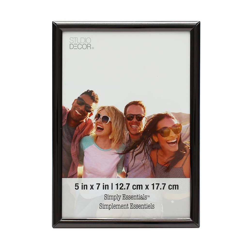 Promo π 12 Pack: Black Metal 5" x 7" Frame, Simply Essentials™ by Studio Décor® by Studio Decor β€οΈ 1 Promo π 12 Pack: Black Metal 5" x 7" Frame, Simply Essentials™ by Studio Décor® by Studio Decor β€οΈ