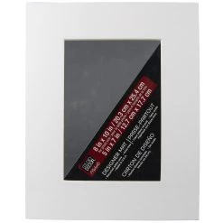 Coupon ✨ 8" x 10" Mat By Studio Décor®, 5" X 7" Opening by Studio Decor ⌛