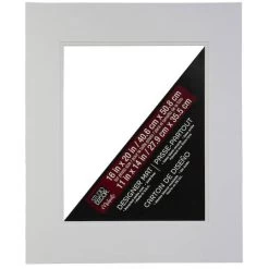 Outlet 🤩 16" x 20" Double Mat By Studio Décor®, 11" x 14" Opening by Studio Decor 💯 -Studio Decor shop 10084286 1