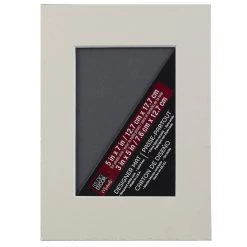 Promo 🎁 5" x 7" Mat By Studio Décor®, 3" x 5" Opening by Studio Decor ✔️