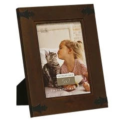 Best deal ⭐ 12 Pack: Dark Pine 5" x 7" Frame with Corner Accents, Expressions™ by Studio Décor® by Studio Decor 👍 -Studio Decor shop 10092684 3