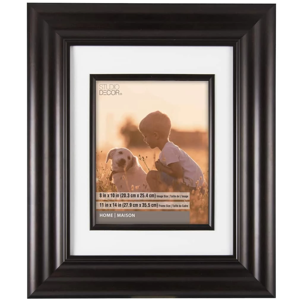 Promo π₯° Bronze Wide Scoop Frame, 11" x 14" With 8" x 10" Mat, Home Collection By Studio Décor® by Studio Decor π 1 Promo π₯° Bronze Wide Scoop Frame, 11" x 14" With 8" x 10" Mat, Home Collection By Studio Décor® by Studio Decor π