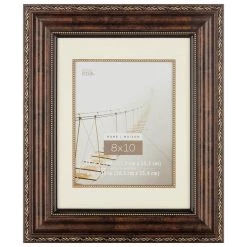 Wholesale 👍 Bronze Ornate 8" x 10" Frame with Mat, Home Collection by Studio Décor® by Studio Decor ✨