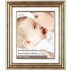 Promo 😀 4 Pack: Champagne Frame, 20" x 24" With 16" x 20" Mat, Home Collection By Studio Décor® by Studio Decor 🤩
