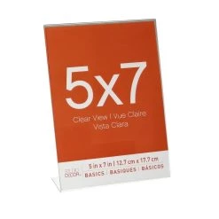 Brand new 🥰 Acrylic Basics Vertical Bent Frame By Studio Décor® by Studio Decor 👏 -Studio Decor shop 10118208 2 u