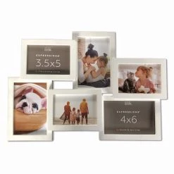 Hot Sale 💯 12 Pack: 6 Opening White Collage Frame, Expressions™ by Studio Décor® by Studio Decor 🔔