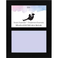 Hot Sale ✨ 12 Pack: 2 Opening Black 4" x 6" Collage Frame, Simply Essentials™ by Studio Décor® by Studio Decor 😍