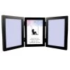 New 🧨 12 Pack: Black 4" x 6", 3 Opening Hinged Frame, Simply Essentials™ by Studio Décor® by Studio Decor 🎁