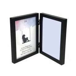 Coupon π₯° 12 Pack: 2 Opening Black 5" x 7" Hinged Frame, Simply Essentials™ by Studio Décor® by Studio Decor β¨