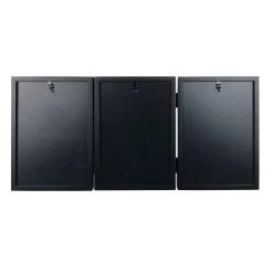 Best Sale 🔔 12 Pack: 3 Opening Black 5" x 7" Hinged Frame, Simply Essentials™ by Studio Décor® by Studio Decor 🌟 -Studio Decor shop 10138367 4 1