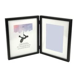 Coupon 😉 12 Pack: Black Hinged Frame, 8" x 10" With 5" x 7" Mat, Simply Essentials™ By Studio Décor® by Studio Decor 🔥
