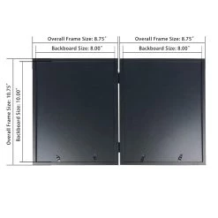 Coupon 😉 12 Pack: Black Hinged Frame, 8" x 10" With 5" x 7" Mat, Simply Essentials™ By Studio Décor® by Studio Decor 🔥 -Studio Decor shop 10138370 3 1