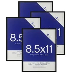 Wholesale 🧨 4 Pack Multipurpose 8.5" x 11" Wall Frames, Basics by Studio Décor® by Studio Decor ⭐ -Studio Decor shop 10143299 1 4