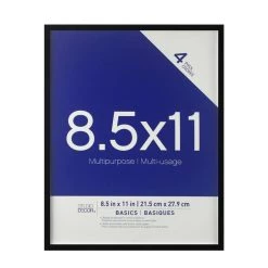 Promo 💯 4 Pack Multipurpose 8.5" x 11" Wall Frames, Basics by Studio Décor® by Studio Decor ✔️ -Studio Decor shop 10143299 2