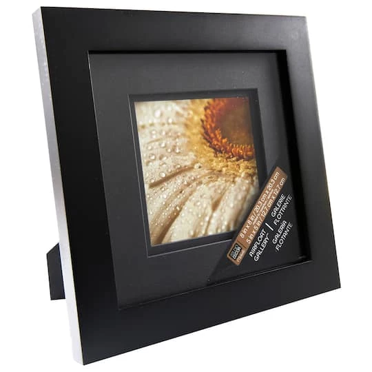 Promo π Black Gallery Frame with Black Double Mat by Studio Décor® by Studio Decor β 2 Promo π Black Gallery Frame with Black Double Mat by Studio Décor® by Studio Decor β - Image 2