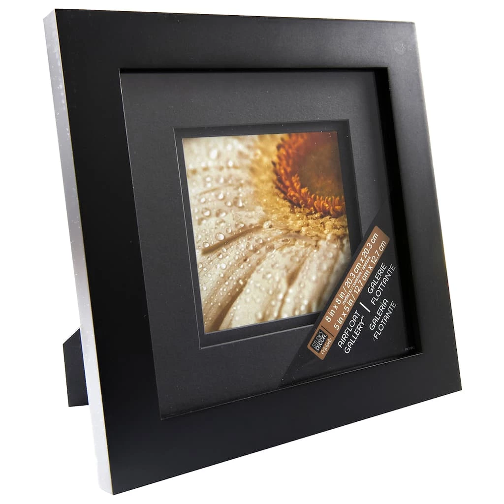 Promo π Black Gallery Frame with Black Double Mat by Studio Décor® by Studio Decor β 1 Promo π Black Gallery Frame with Black Double Mat by Studio Décor® by Studio Decor β