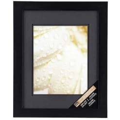 Budget ✨ Black Gallery Wall Frame with Black Double Mat by Studio Décor® by Studio Decor 🎉 -Studio Decor shop 10144580 1