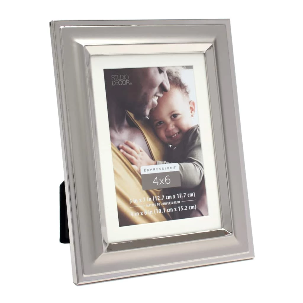 Cheapest β 12 Pack: Silver Two-Tone 4" x 6" Frame with Mat, Expressions™ by Studio Décor® by Studio Decor π₯° 2 Cheapest β 12 Pack: Silver Two-Tone 4" x 6" Frame with Mat, Expressions™ by Studio Décor® by Studio Decor π₯° - Image 2