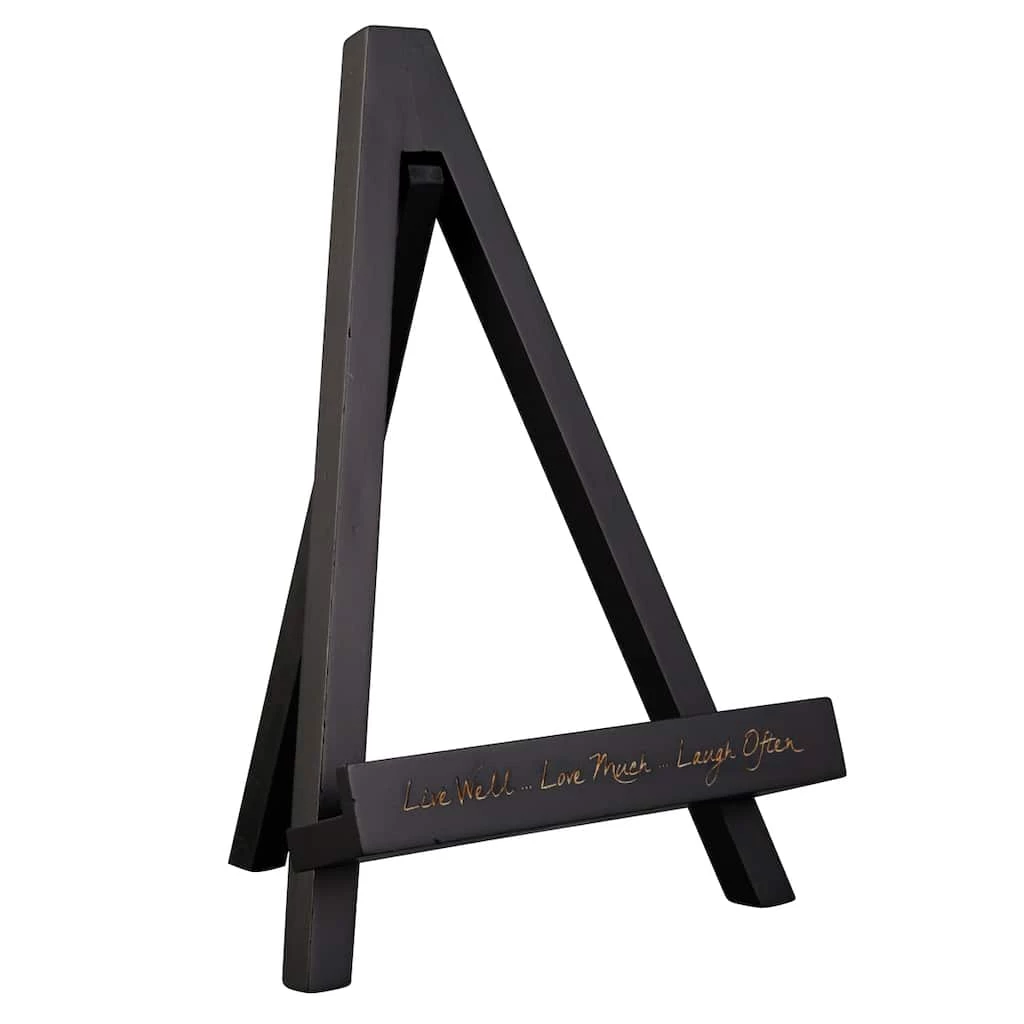 Promo ๐ 12 Pack: Black "Live Love Laugh" Easel By Studio Décor® by Studio Decor ๐ 1 Promo ๐ 12 Pack: Black "Live Love Laugh" Easel By Studio Décor® by Studio Decor ๐