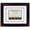 Best Pirce ✨ Mahogany 6" x 8" Document Frame with Double Mat by Studio Décor® by Studio Decor ❤️