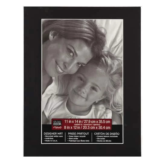 Budget π 11" x 14" Mat By Studio Décor®, 8" x 12" opening by Studio Decor π 3 Budget π 11" x 14" Mat By Studio Décor®, 8" x 12" opening by Studio Decor π - Image 3