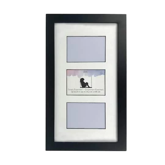 Buy π 12 Pack: 3 Opening Black Collage Frame with Mat, Simply Essentials™ by Studio Décor® by Studio Decor β 3 Buy π 12 Pack: 3 Opening Black Collage Frame with Mat, Simply Essentials™ by Studio Décor® by Studio Decor β - Image 3