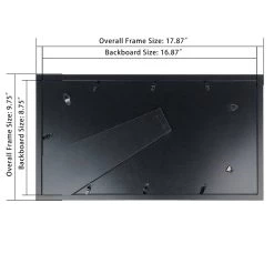 Top 10 😉 3 Opening Black Collage Frame with Mat, Simply Essentials™ by Studio Décor® by Studio Decor 🤩 -Studio Decor shop 10194006 4