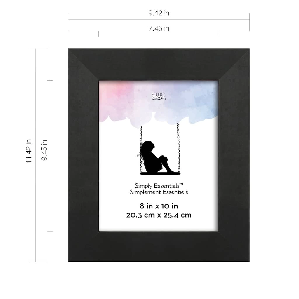 Best reviews of π 12 Pack: Black Angled Molding 8" x 10" Frame, Simply Essentials™ by Studio Décor® by Studio Decor π₯ 3 Best reviews of π 12 Pack: Black Angled Molding 8" x 10" Frame, Simply Essentials™ by Studio Décor® by Studio Decor π₯ - Image 3