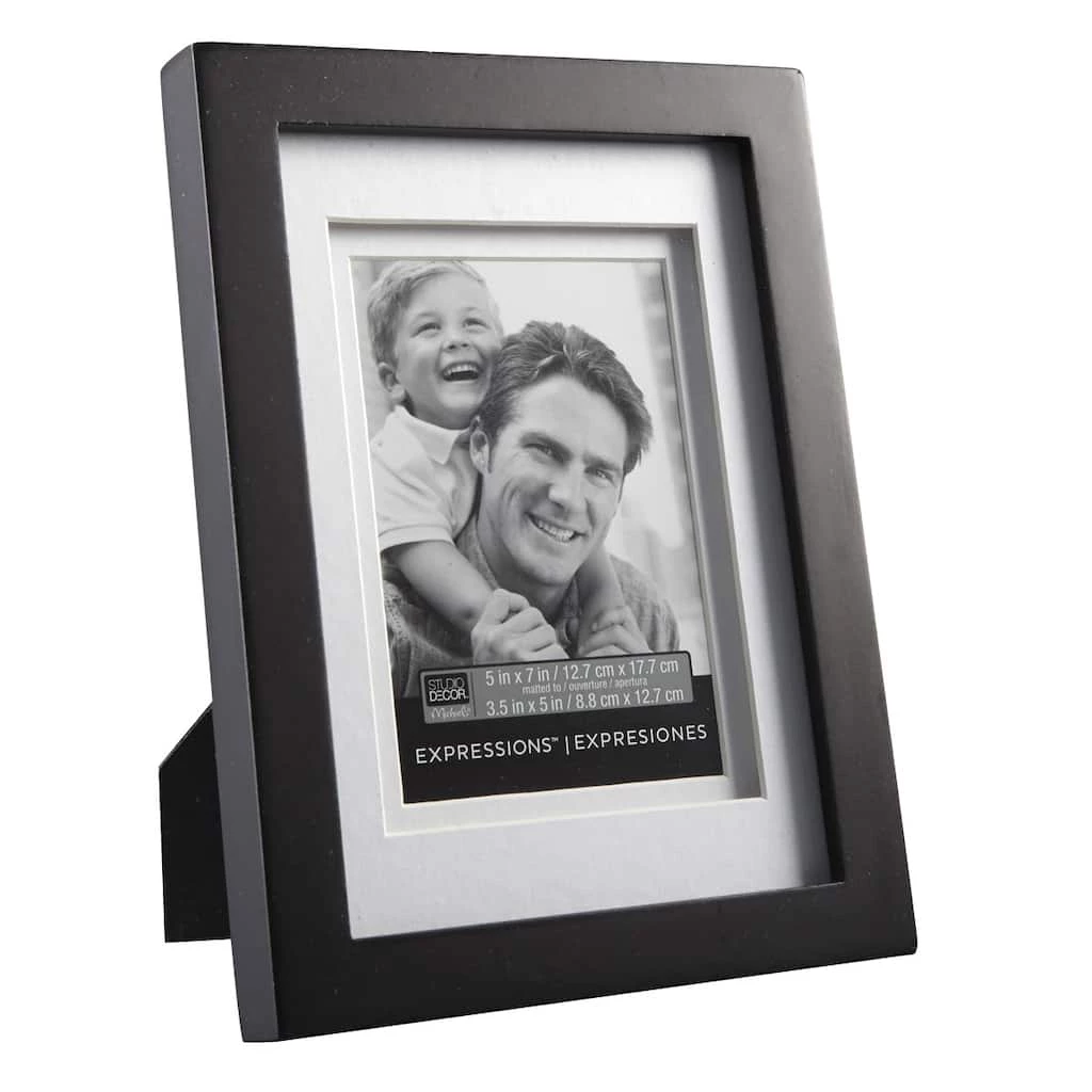 Flash Sale π 12 Pack: Black 3.5" x 5" Frame with Double Mat, Expressions™ by Studio Décor® by Studio Decor 𧨠2 Flash Sale π 12 Pack: Black 3.5" x 5" Frame with Double Mat, Expressions™ by Studio Décor® by Studio Decor 𧨠- Image 2