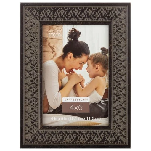 Best Sale ✔️ 12 Pack: Black Moroccan 4" x 6" Frame, Expressions™ by Studio Décor® by Studio Decor 🛒 -Studio Decor shop 10225430 1 1