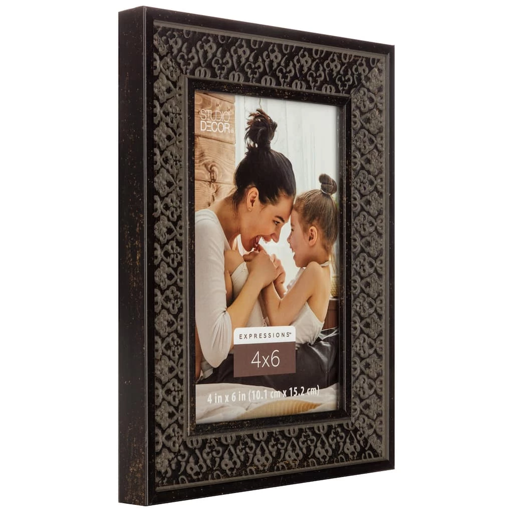 Best Sale βοΈ 12 Pack: Black Moroccan 4" x 6" Frame, Expressions™ by Studio Décor® by Studio Decor π 3 Best Sale βοΈ 12 Pack: Black Moroccan 4" x 6" Frame, Expressions™ by Studio Décor® by Studio Decor π - Image 3