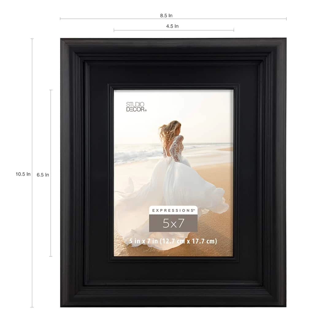 Best Sale β¨ Black Frieze 5" x 7" Frame, Expressions™ by Studio Décor® by Studio Decor π€© 3 Best Sale β¨ Black Frieze 5" x 7" Frame, Expressions™ by Studio Décor® by Studio Decor π€© - Image 3