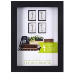 Flash Sale 🧨 4-Pack Black Shadow Box, 5" x 7" By Studio Décor® by Studio Decor 😀