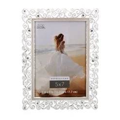 Best Sale ✨ Silver Scroll Jeweled Frame, Expressions™ by Studio Décor® by Studio Decor ❤️ -Studio Decor shop 10274613 1 1