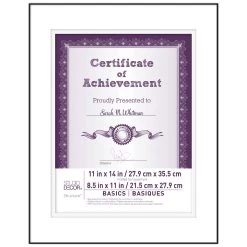 Buy 😀 Black Frame with Double Mat, Basics by Studio Décor® by Studio Decor 🛒