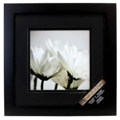 Best Pirce 🔥 Black Square Gallery Wall Frame with Black Double Mat by Studio Décor® by Studio Decor 🔔 -Studio Decor shop 10274964 1