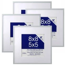 Top 10 💯 Basics Multipurpose Wall Frames By Studio Décor® 4-Pack, 5" x 5" by Studio Decor ❤️