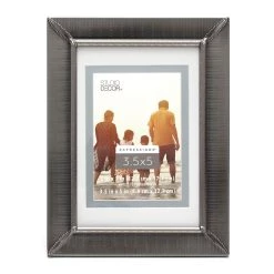 Budget 🧨 Etched Pewter Frame with Double Mat, Expressions™ by Studio Décor® by Studio Decor 🎉