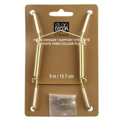 New 🧨 24 Pack: Brass Plate Hanger by Studio Décor® by Studio Decor 👍