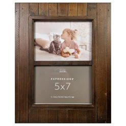 Best Sale 🛒 2 Opening Espresso Salvage Chic 5" x 7" Frame, Expressions™ by Studio Décor® by Studio Decor 🔔