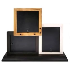 Best deal 🎉 12 Pack: 3 Opening Multicolor Wood Tabletop Collage Frame, Expressions™ by Studio Décor® by Studio Decor 💯 -Studio Decor shop 10312160 4 1