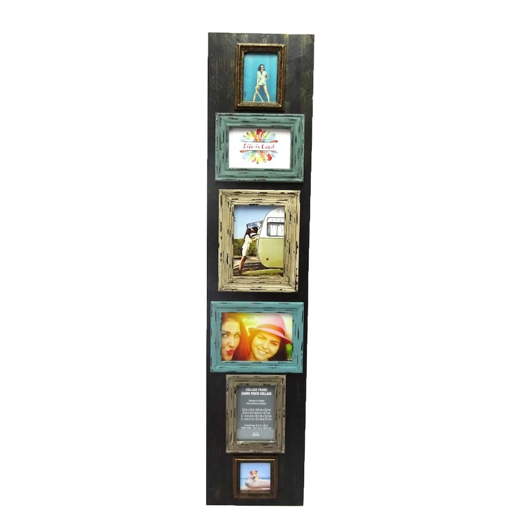 Deals π 6 Pack: 6 Opening Rustic Collage Frame by Studio Décor® by Studio Decor π 1 Deals π 6 Pack: 6 Opening Rustic Collage Frame by Studio Décor® by Studio Decor π