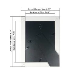 Buy ✨ 12 Pack: White & Natural Two-Tone 5" x 7" Frame, Simply Essentials™ by Studio Décor® by Studio Decor 😀 -Studio Decor shop 10322323 4 1