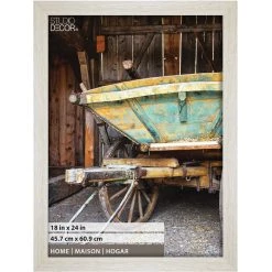 Wholesale ⌛ 6 Pack: Distressed White Frame, 18" x 24", Home Collection By Studio Décor® by Studio Decor 🎁