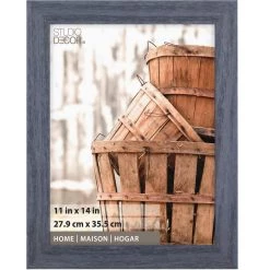 Discount 😍 Distressed Blue Frame, Home Collection By Studio Décor® by Studio Decor 👍