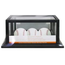 Discount π€© 12 Pack: Black βΎ Baseball Mirrored Display Case by Studio Décor® by Studio Decor β